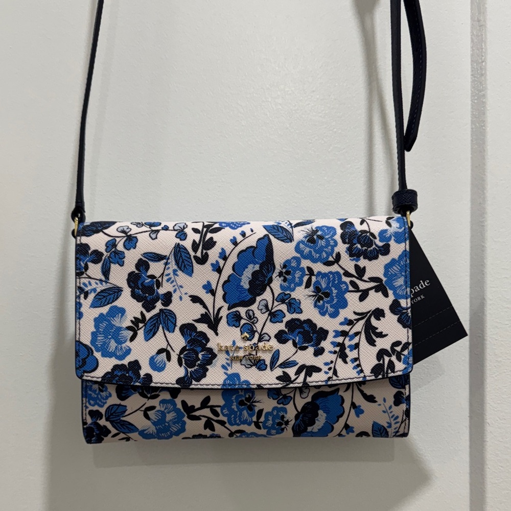NWT! ✨ Kate Spade New York Madison Vase Floral Print Crossbody - Picture 3 of 13